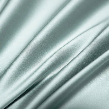 Soft mint Egyptian cotton fabric, 1000TC