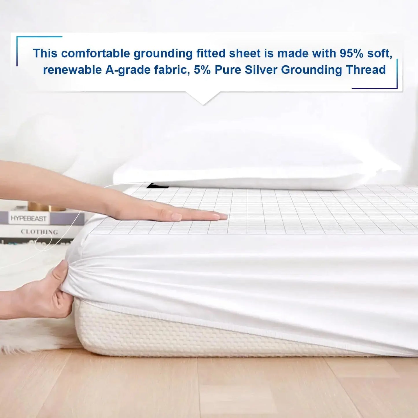 Health Wise Grounding Fitted Bed Sheets