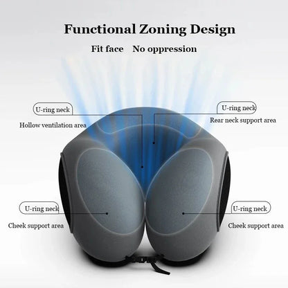 Multifunctioned Memory Foam Premium Travel Pillow