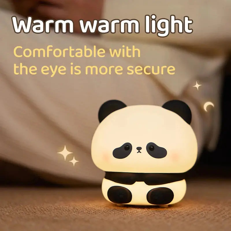 Panda LED Night Light - Children's Touch Lamp